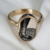 14k gold Chaney ring. One of a kind size 6 3/4